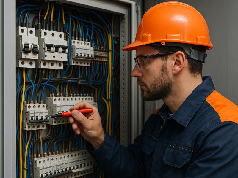 Teknisyen Elektrik Panosunda